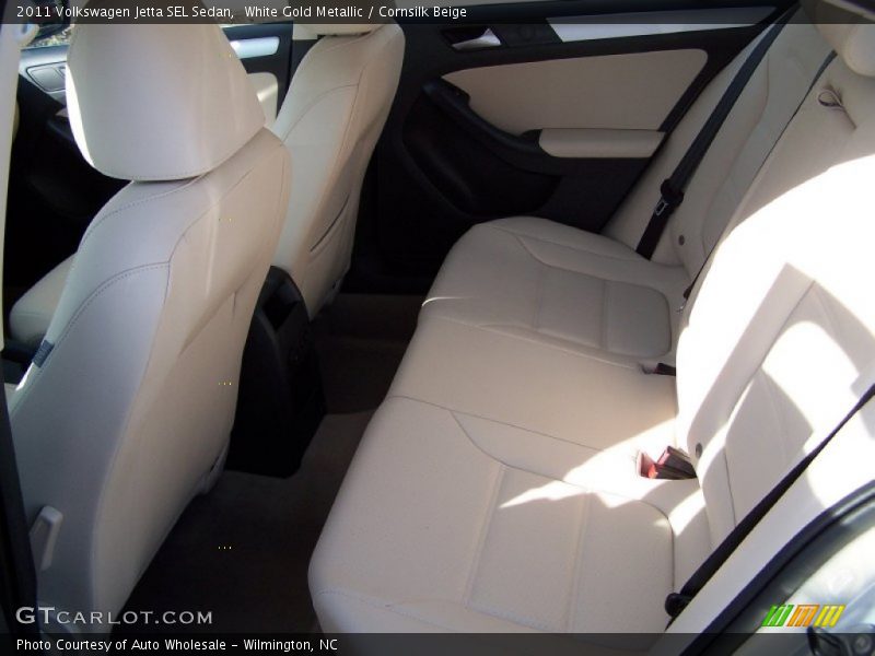 White Gold Metallic / Cornsilk Beige 2011 Volkswagen Jetta SEL Sedan