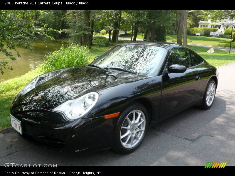 Black / Black 2003 Porsche 911 Carrera Coupe