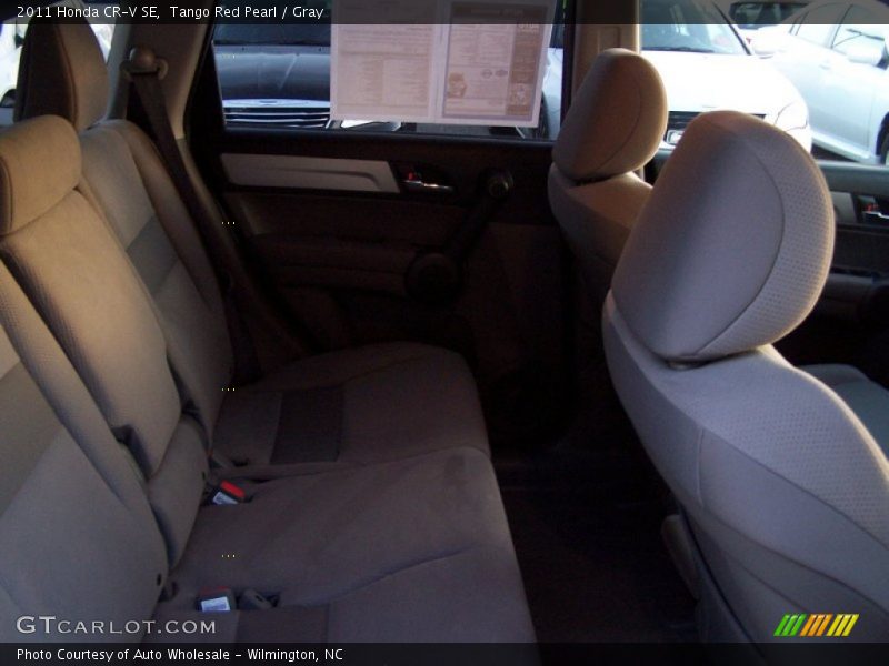 Tango Red Pearl / Gray 2011 Honda CR-V SE