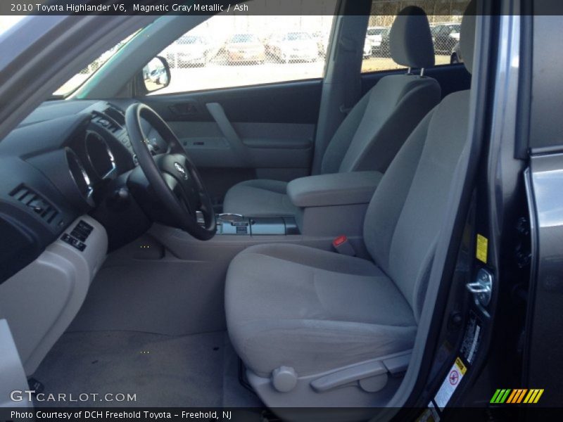 Magnetic Gray Metallic / Ash 2010 Toyota Highlander V6