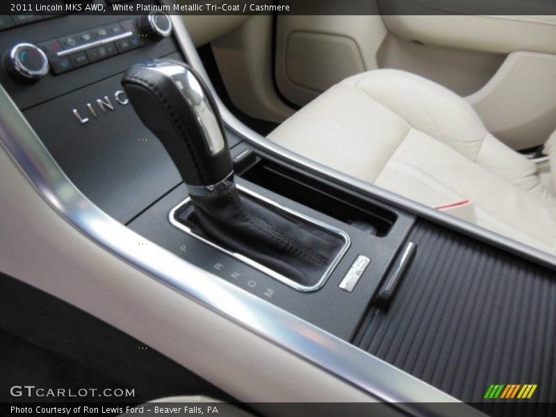 White Platinum Metallic Tri-Coat / Cashmere 2011 Lincoln MKS AWD