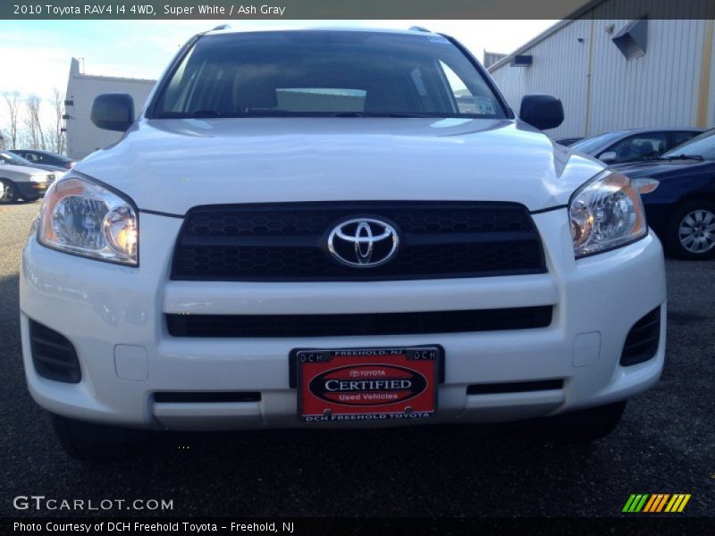 Super White / Ash Gray 2010 Toyota RAV4 I4 4WD