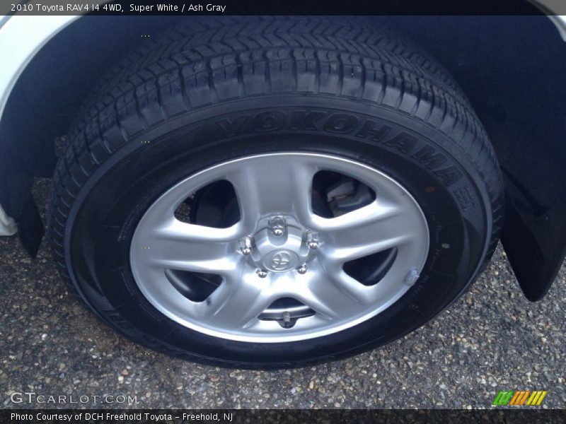Super White / Ash Gray 2010 Toyota RAV4 I4 4WD
