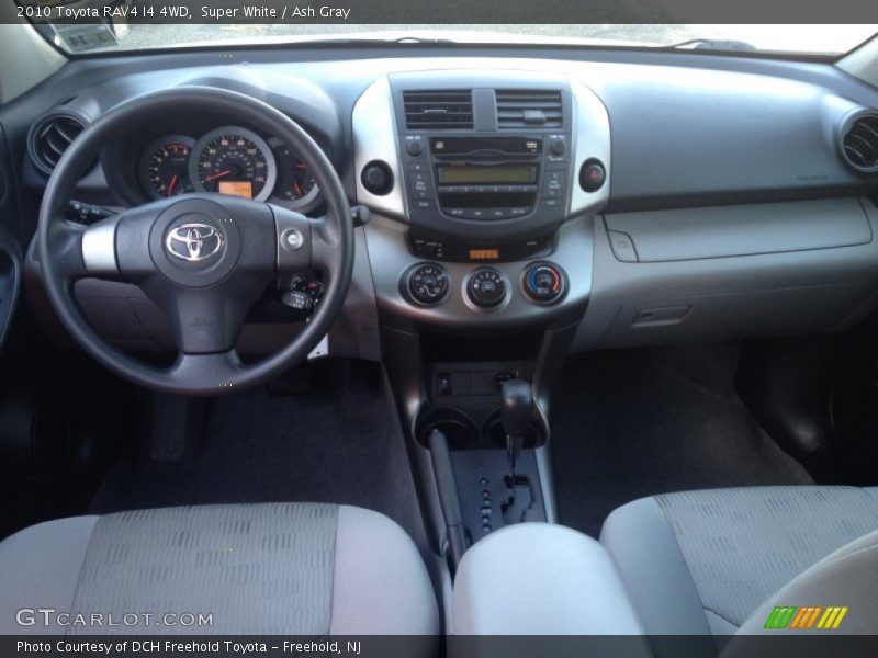 Super White / Ash Gray 2010 Toyota RAV4 I4 4WD