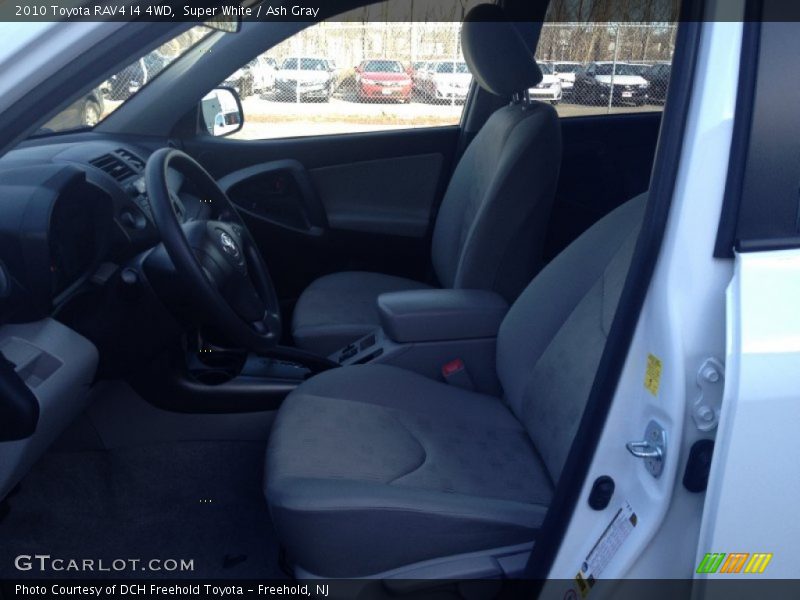 Super White / Ash Gray 2010 Toyota RAV4 I4 4WD