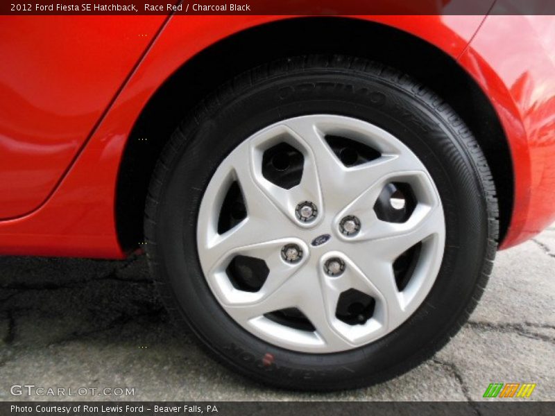 Race Red / Charcoal Black 2012 Ford Fiesta SE Hatchback