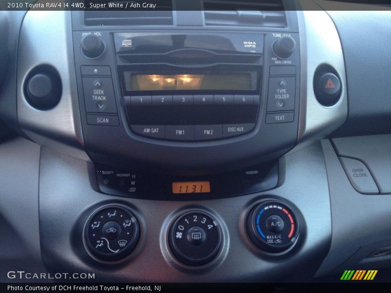 Super White / Ash Gray 2010 Toyota RAV4 I4 4WD