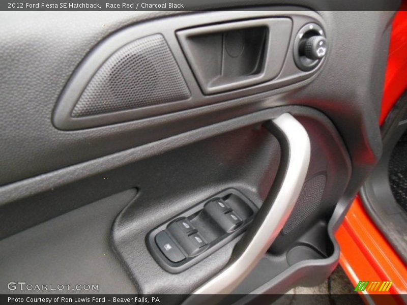 Race Red / Charcoal Black 2012 Ford Fiesta SE Hatchback