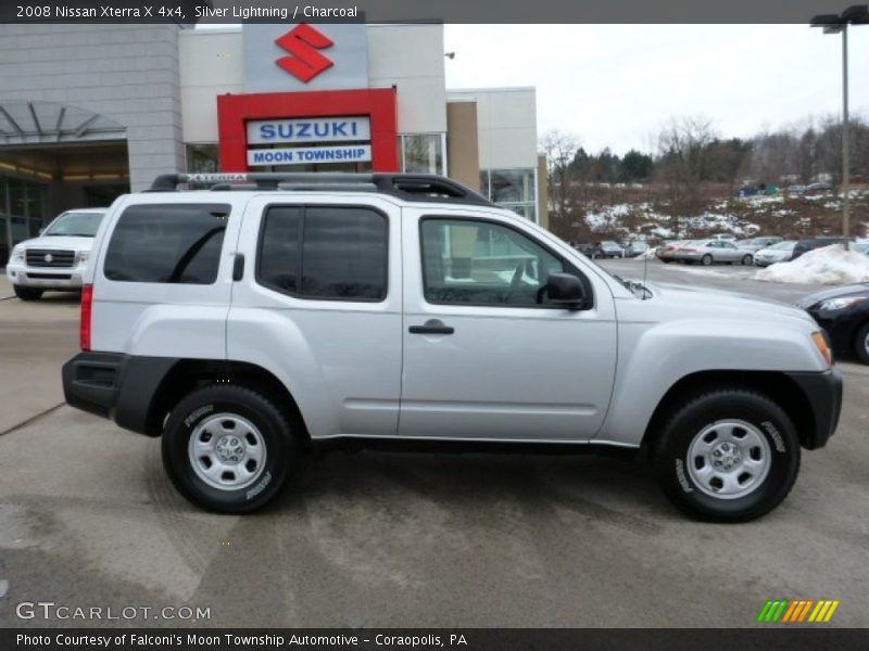 Silver Lightning / Charcoal 2008 Nissan Xterra X 4x4