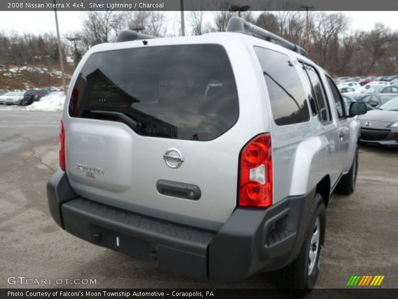 Silver Lightning / Charcoal 2008 Nissan Xterra X 4x4