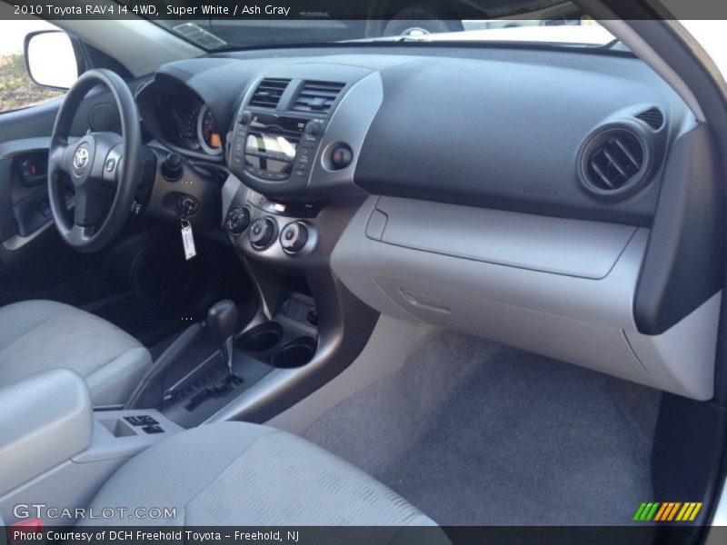 Super White / Ash Gray 2010 Toyota RAV4 I4 4WD