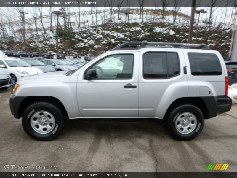 Silver Lightning / Charcoal 2008 Nissan Xterra X 4x4