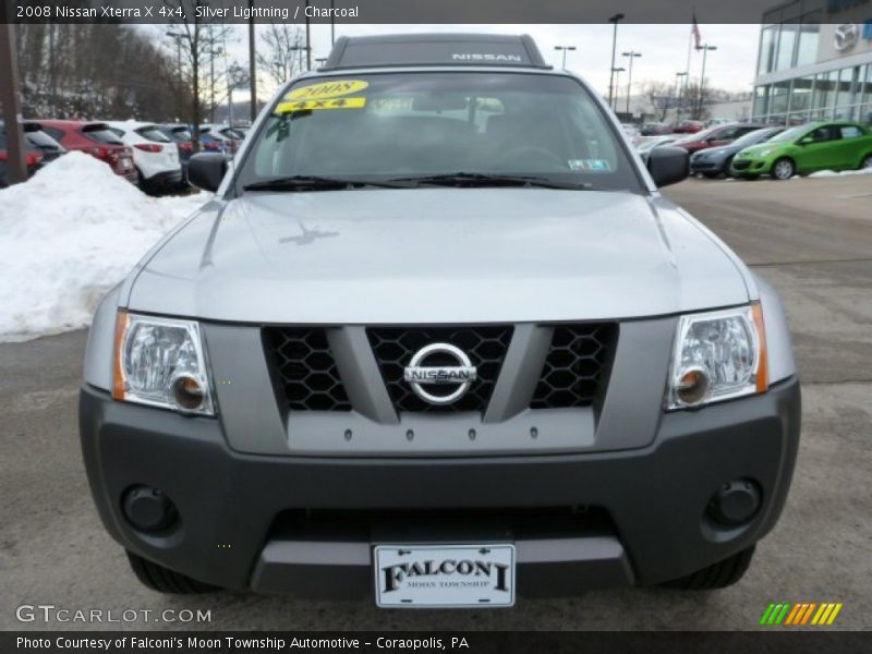 Silver Lightning / Charcoal 2008 Nissan Xterra X 4x4