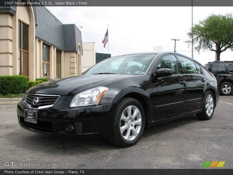 Super Black / Frost 2007 Nissan Maxima 3.5 SL
