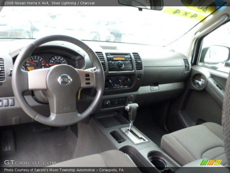 Silver Lightning / Charcoal 2008 Nissan Xterra X 4x4