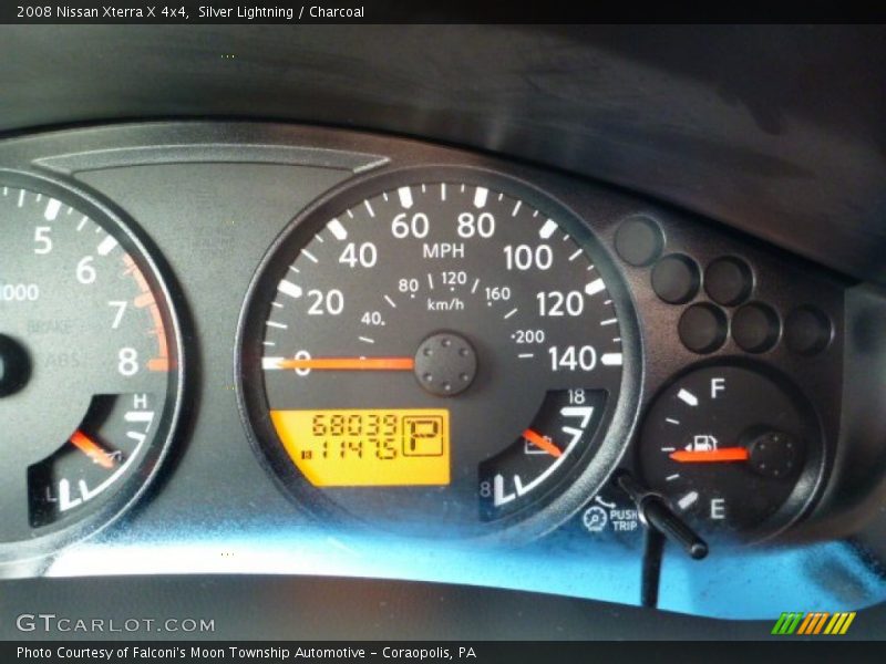 Silver Lightning / Charcoal 2008 Nissan Xterra X 4x4