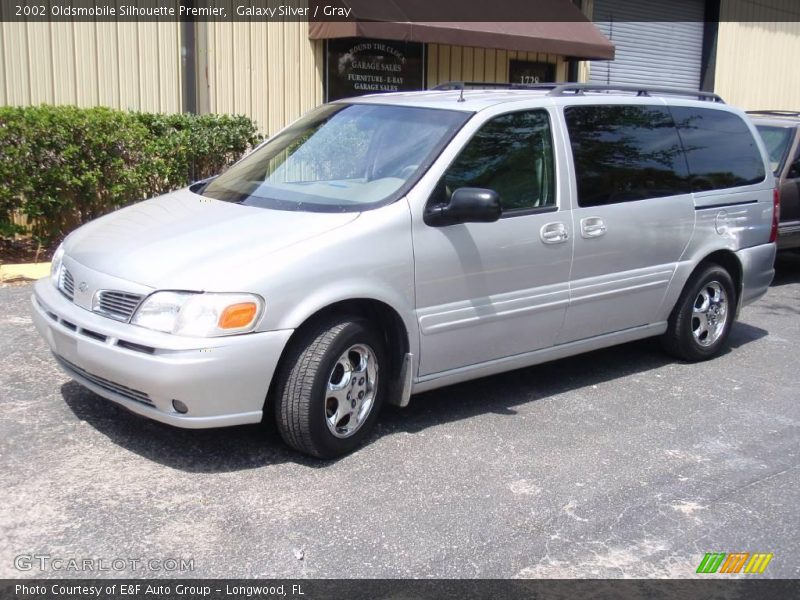 Galaxy Silver / Gray 2002 Oldsmobile Silhouette Premier