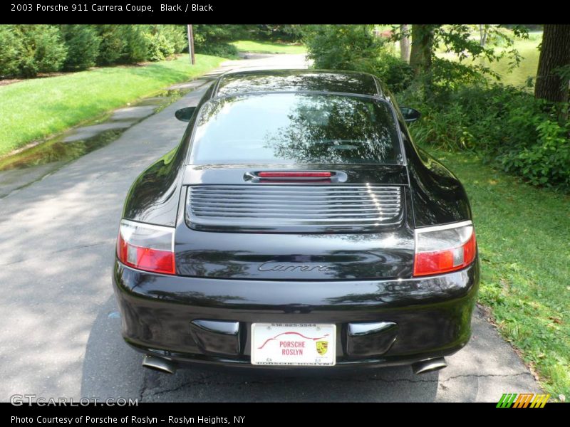 Black / Black 2003 Porsche 911 Carrera Coupe