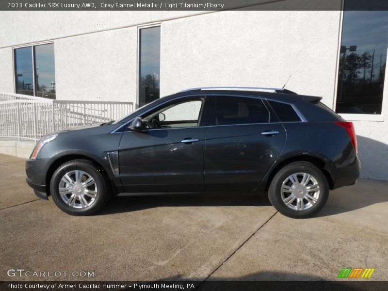 Gray Flannel Metallic / Light Titanium/Ebony 2013 Cadillac SRX Luxury AWD