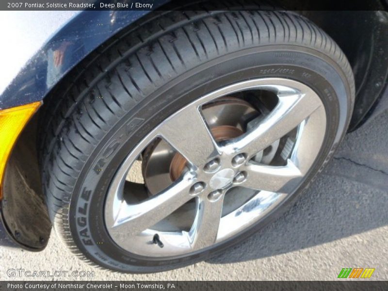Deep Blue / Ebony 2007 Pontiac Solstice Roadster