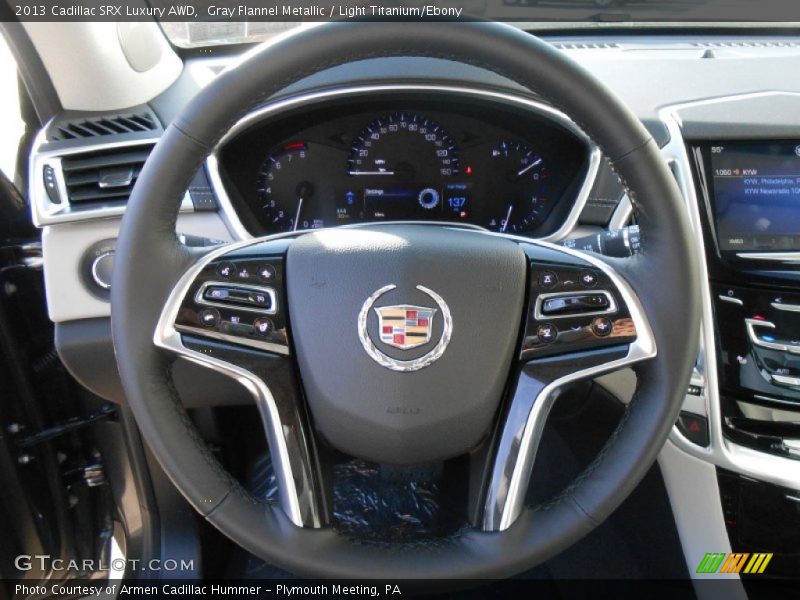 Gray Flannel Metallic / Light Titanium/Ebony 2013 Cadillac SRX Luxury AWD