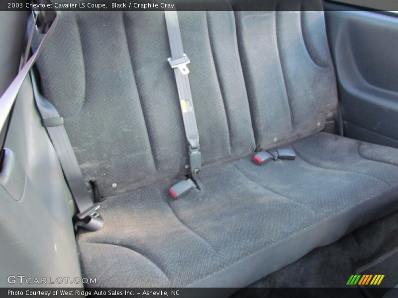 Black / Graphite Gray 2003 Chevrolet Cavalier LS Coupe