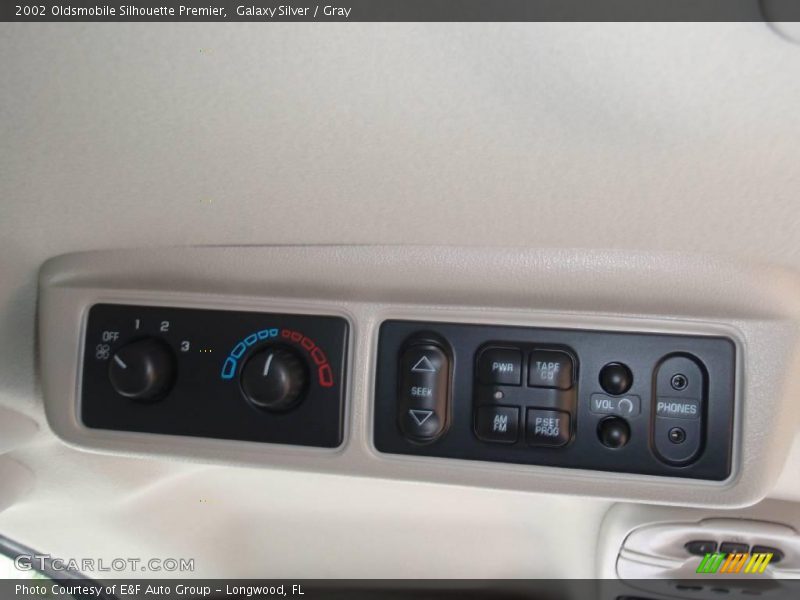 Galaxy Silver / Gray 2002 Oldsmobile Silhouette Premier