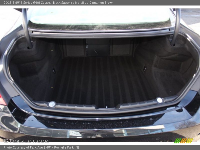  2013 6 Series 640i Coupe Trunk
