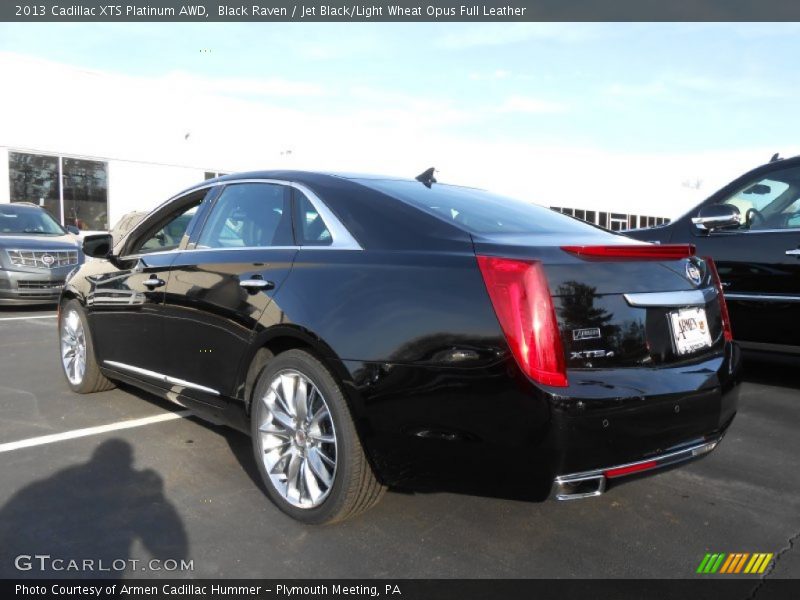 Black Raven / Jet Black/Light Wheat Opus Full Leather 2013 Cadillac XTS Platinum AWD