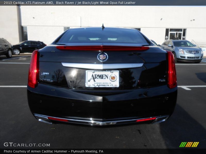 Black Raven / Jet Black/Light Wheat Opus Full Leather 2013 Cadillac XTS Platinum AWD