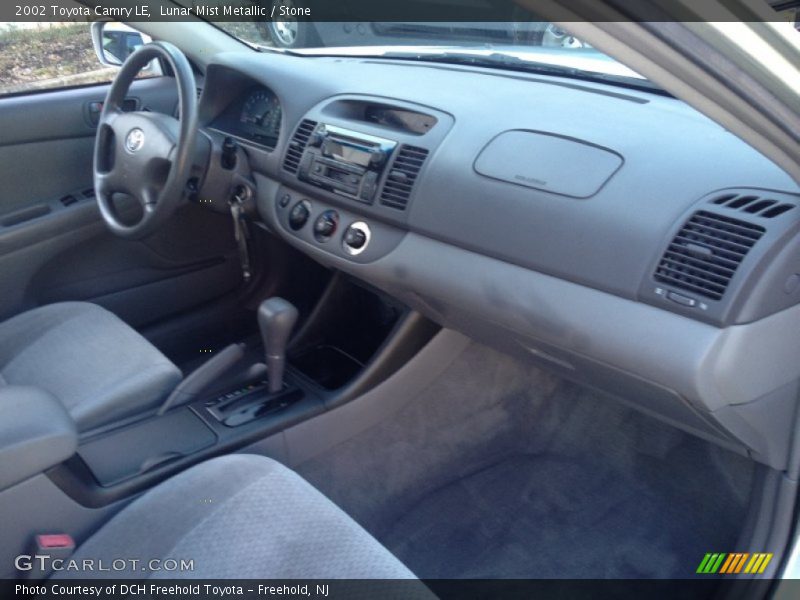 Lunar Mist Metallic / Stone 2002 Toyota Camry LE