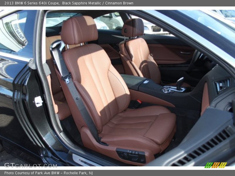 Front Seat of 2013 6 Series 640i Coupe