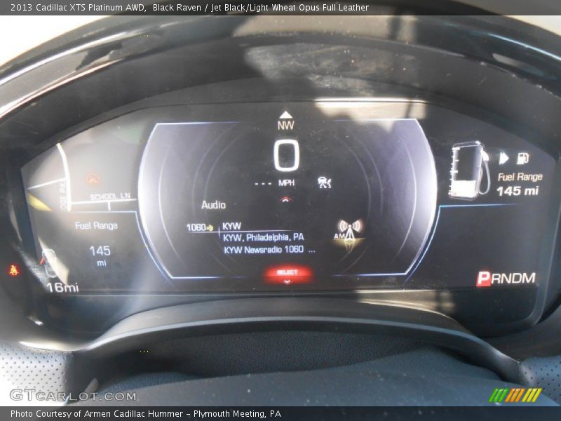 Black Raven / Jet Black/Light Wheat Opus Full Leather 2013 Cadillac XTS Platinum AWD