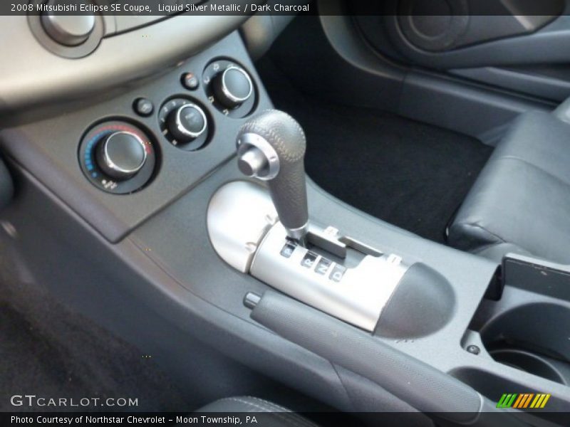 Liquid Silver Metallic / Dark Charcoal 2008 Mitsubishi Eclipse SE Coupe