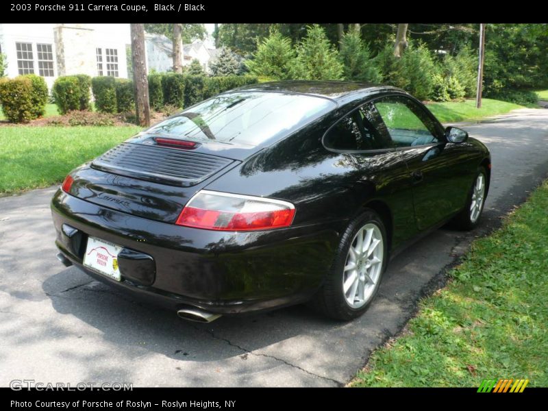 Black / Black 2003 Porsche 911 Carrera Coupe