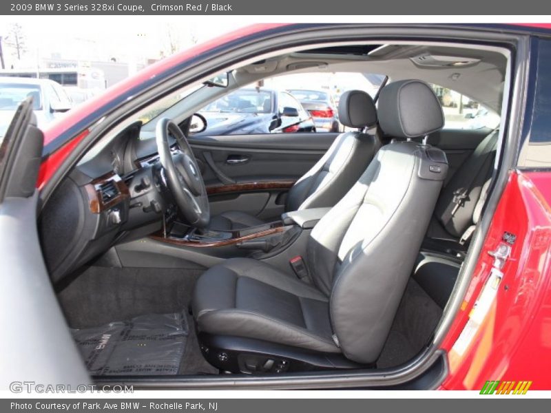 Crimson Red / Black 2009 BMW 3 Series 328xi Coupe