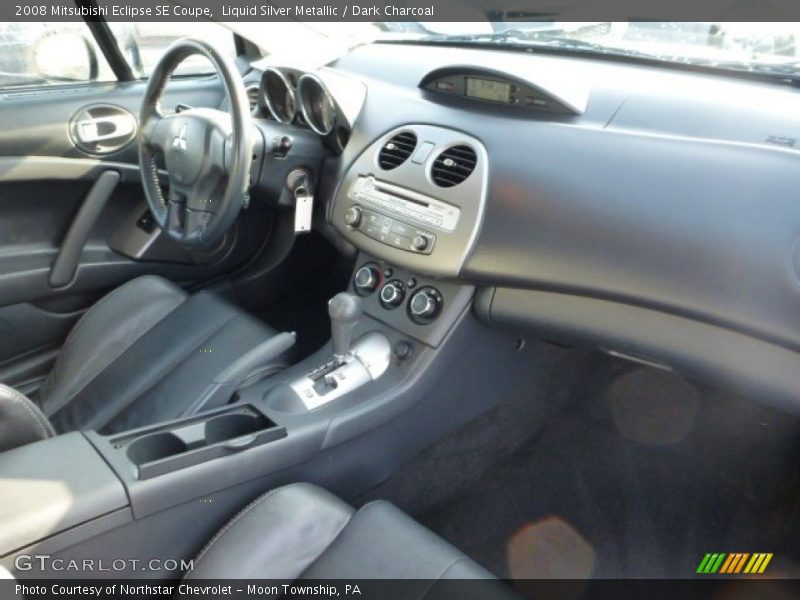 Liquid Silver Metallic / Dark Charcoal 2008 Mitsubishi Eclipse SE Coupe