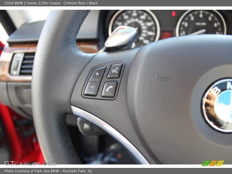 Crimson Red / Black 2009 BMW 3 Series 328xi Coupe