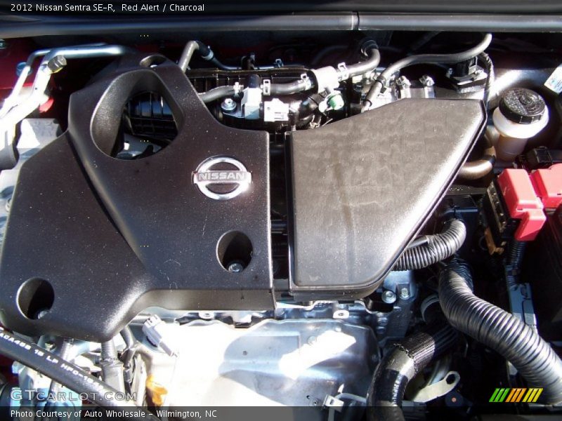 Red Alert / Charcoal 2012 Nissan Sentra SE-R