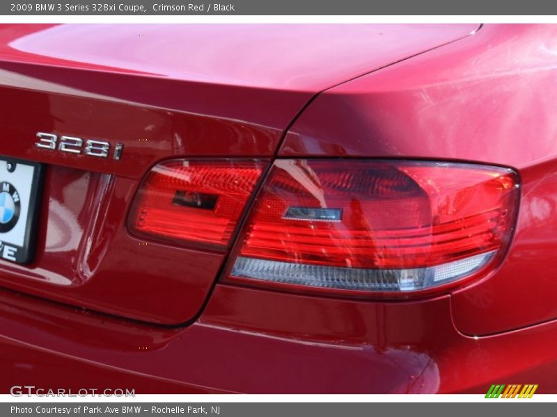 Crimson Red / Black 2009 BMW 3 Series 328xi Coupe