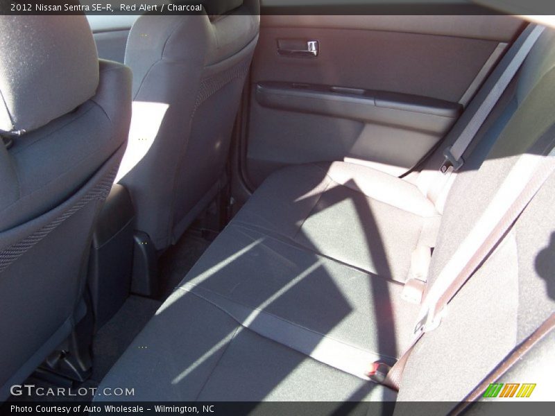 Red Alert / Charcoal 2012 Nissan Sentra SE-R