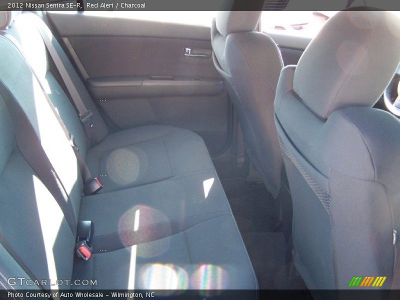 Red Alert / Charcoal 2012 Nissan Sentra SE-R
