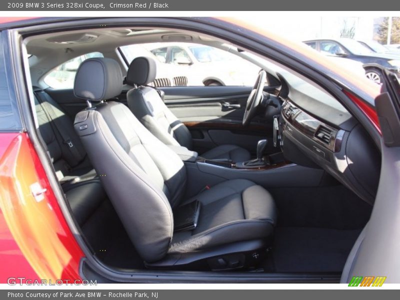 Crimson Red / Black 2009 BMW 3 Series 328xi Coupe
