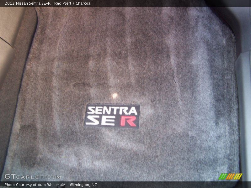 Red Alert / Charcoal 2012 Nissan Sentra SE-R