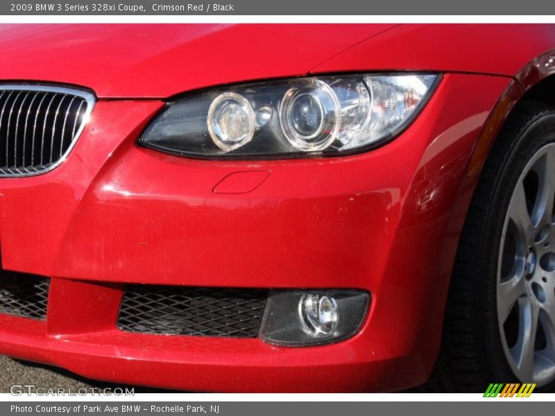 Crimson Red / Black 2009 BMW 3 Series 328xi Coupe
