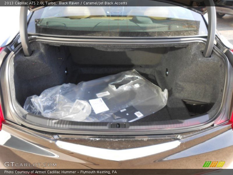 Black Raven / Caramel/Jet Black Accents 2013 Cadillac ATS 2.0L Turbo