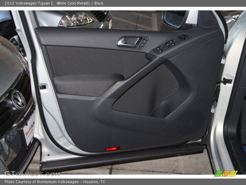 White Gold Metallic / Black 2013 Volkswagen Tiguan S