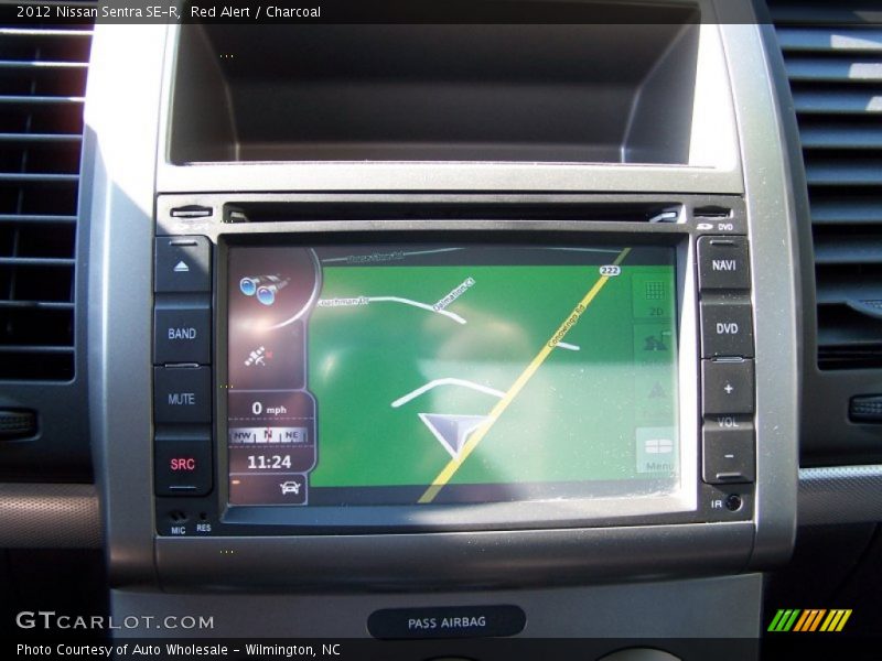 Red Alert / Charcoal 2012 Nissan Sentra SE-R
