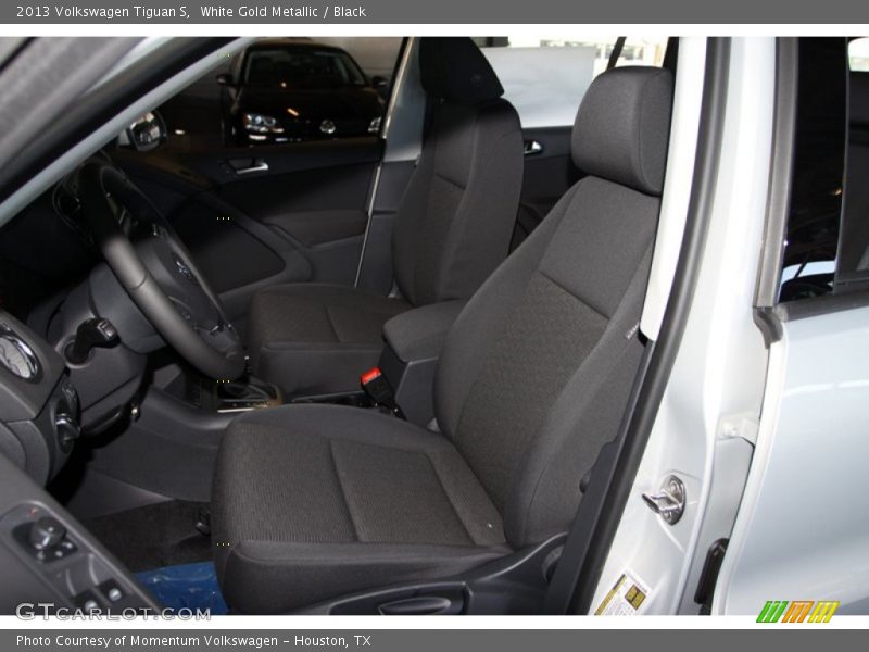 White Gold Metallic / Black 2013 Volkswagen Tiguan S