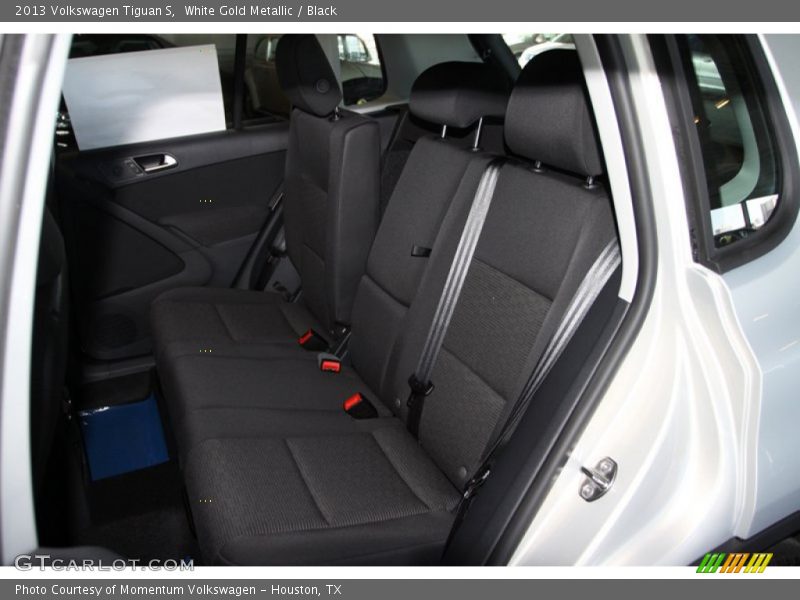 White Gold Metallic / Black 2013 Volkswagen Tiguan S